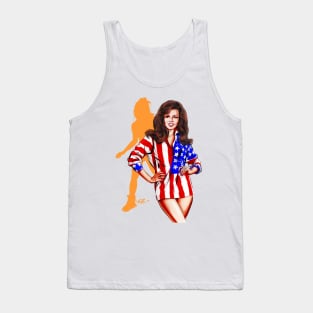 Raquel Welch - An illustration by Paul Cemmick Tank Top